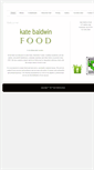 Mobile Screenshot of katebaldwinfood.com